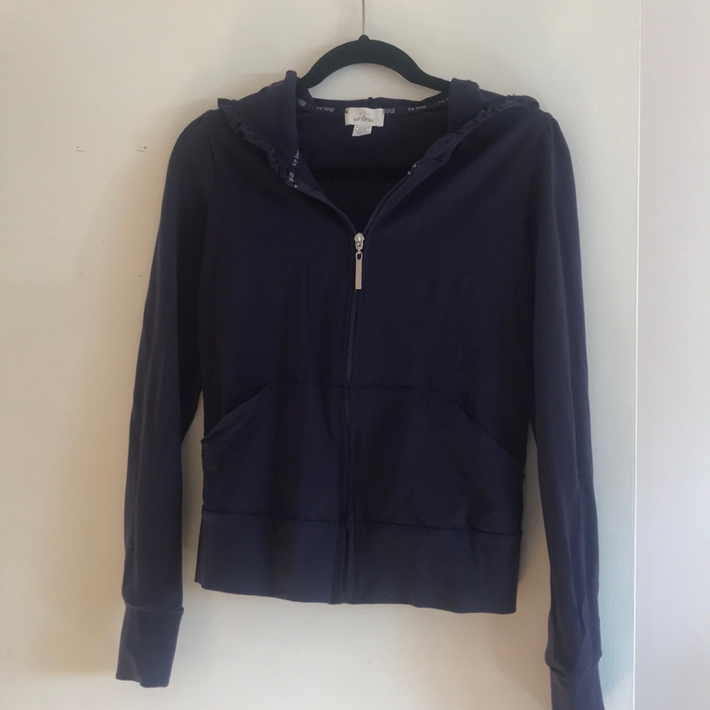 So Low Dark Blue Hoodie Size M